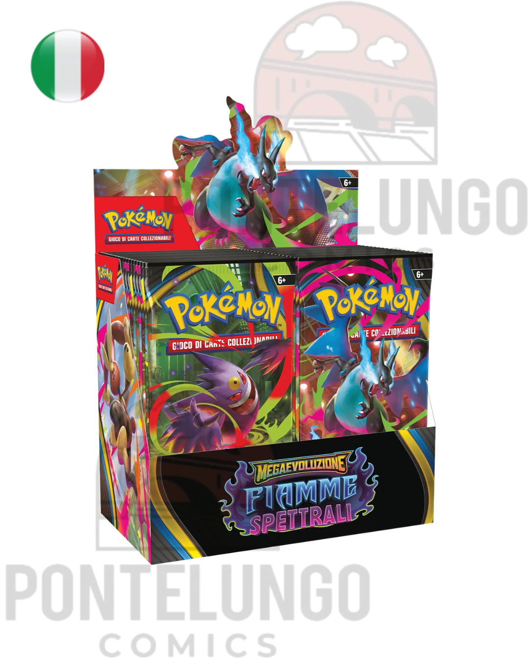 Pokémon TCG: Megaevoluzione - Fiamme Spettrali Display (36 Buste) - ITA
