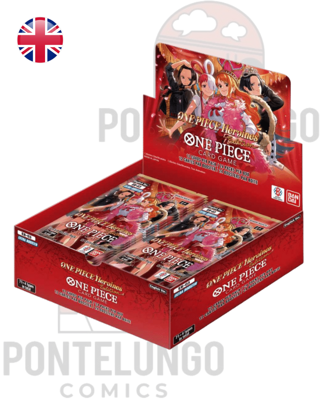 One Piece Card Game: Heroines Edition Booster Box (EB-03) - ENG
