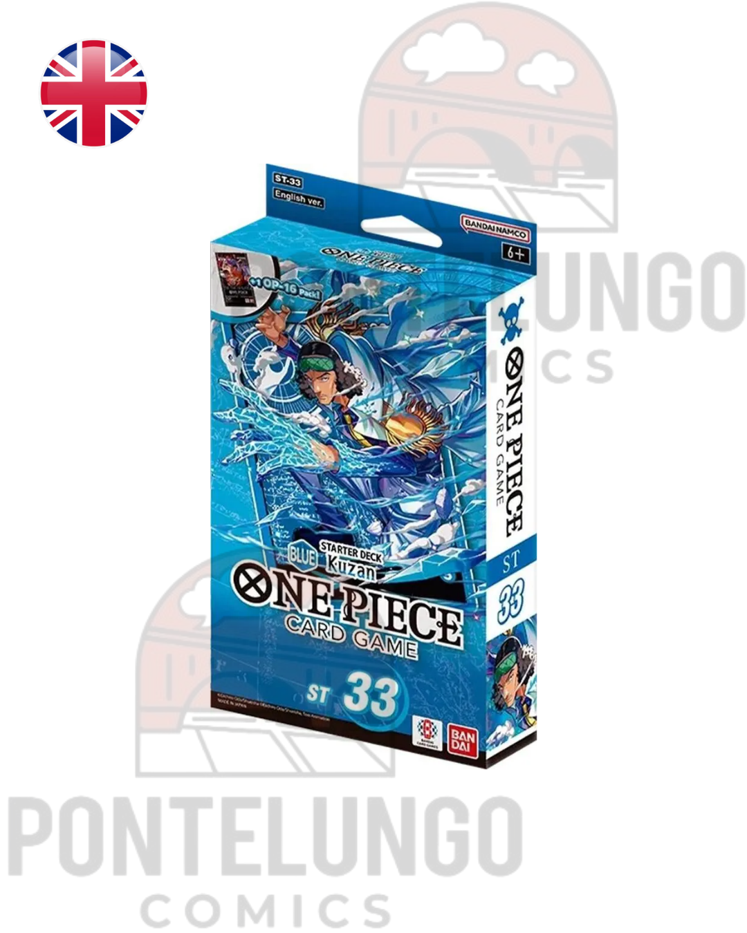 One Piece Card Game: Blue Kuzan Starter Deck (ST-33) - ENG