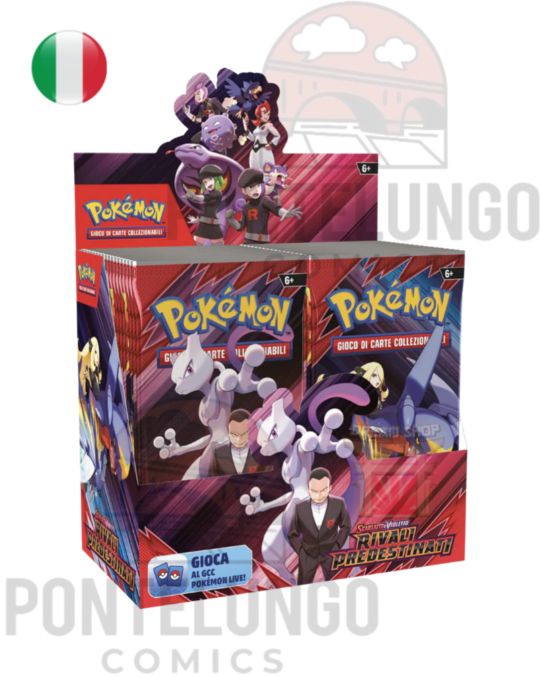 Pokémon TCG: Scarlatto e Violetto - Rivali Predestinati Display (36 Buste) - ITA