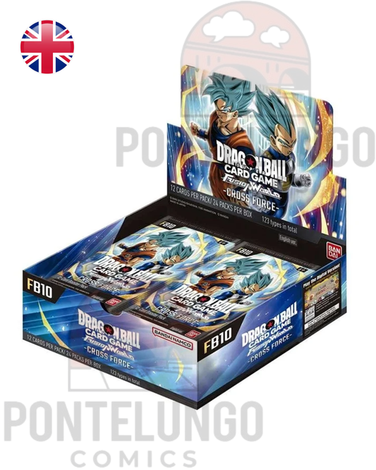 Dragon Ball Super Card Game Fusion World : Cross Force Booster Box (FB-10) - ENG
