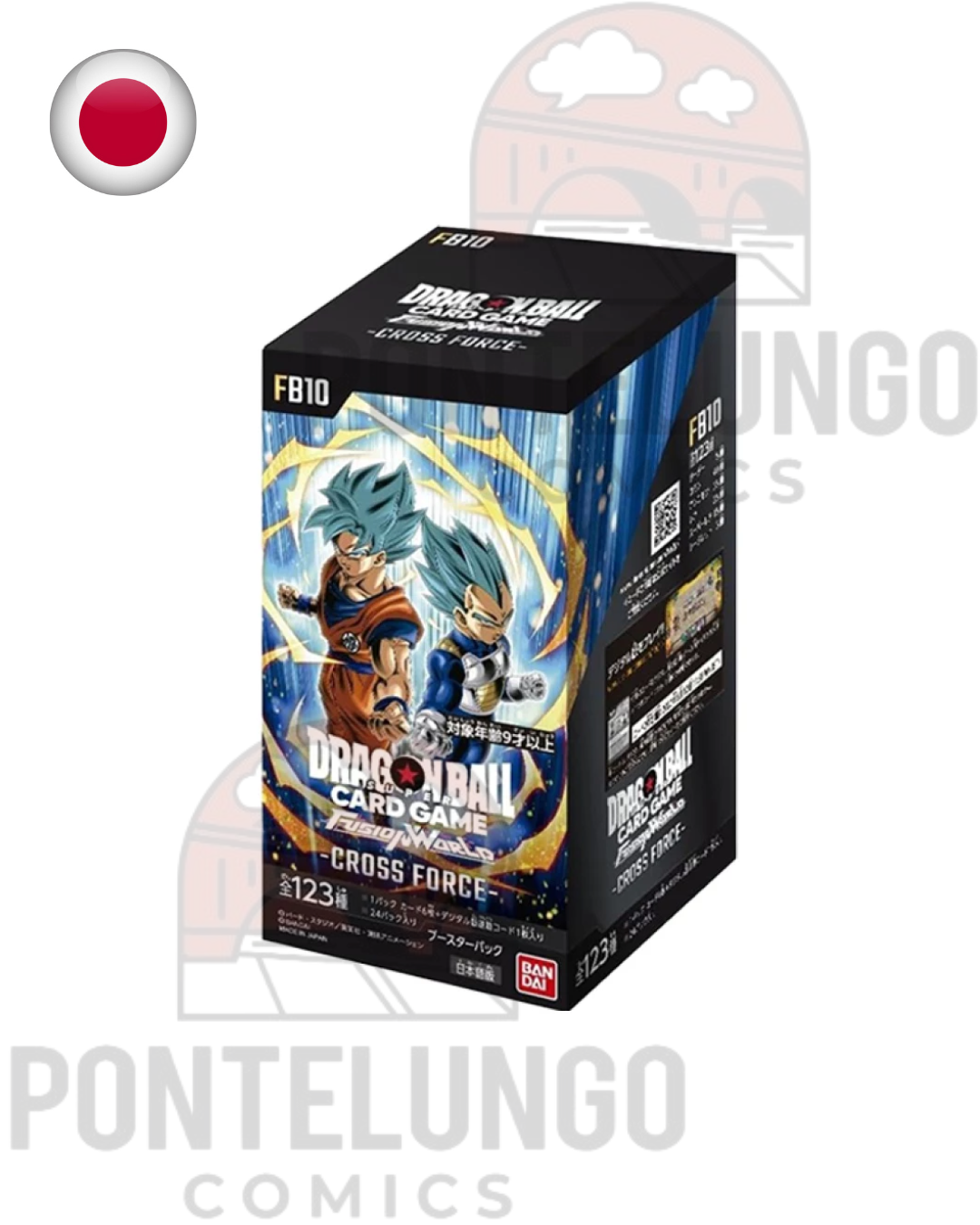Dragon Ball Super Card Game Fusion World :  Cross Force Booster Box (FB-10) - JAP