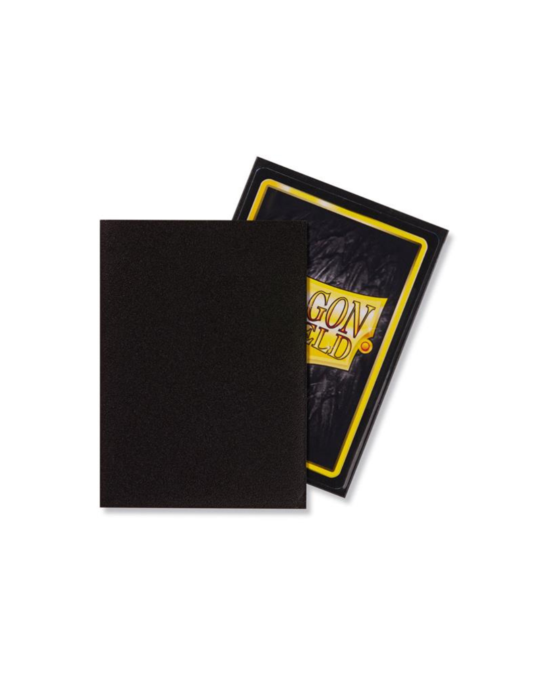 Dragon Shield Standard Size Sleeves - Matte Black (100 Sleeves)