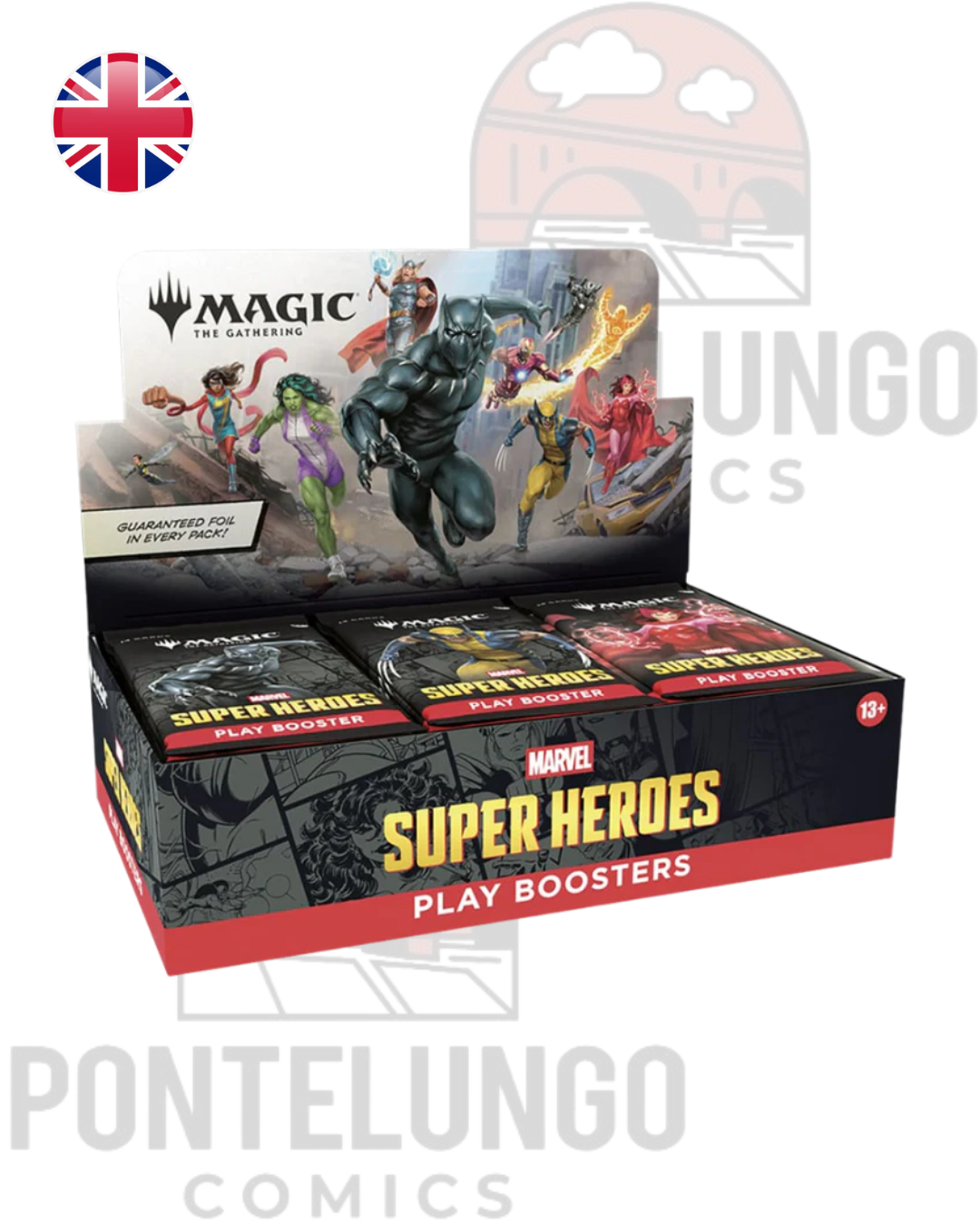 Magic: The Gathering – Universes Beyond: Marvel Super Heroes Booster Box - ENG