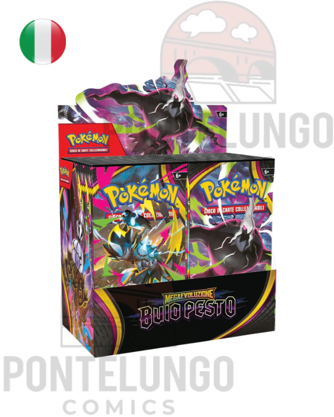 Pokémon TCG: Megaevoluzione - Buio Pesto Display (36 Buste)