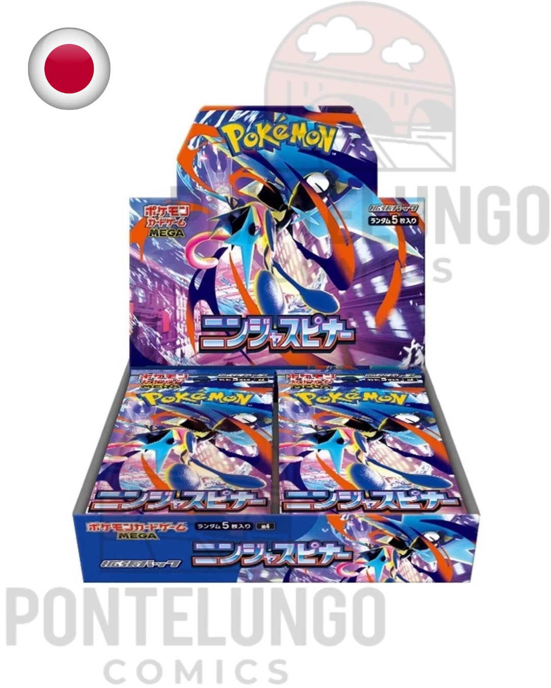 Pokémon TCG: M4 - Ninja Spinner Display (30 Buste) - JAP