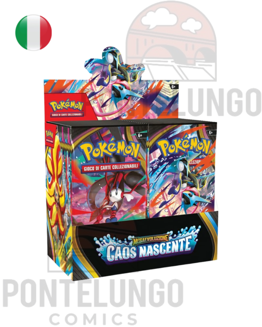 Pokémon TCG: Megaevoluzione - Caos Nascente Display (36 Buste) - ITA