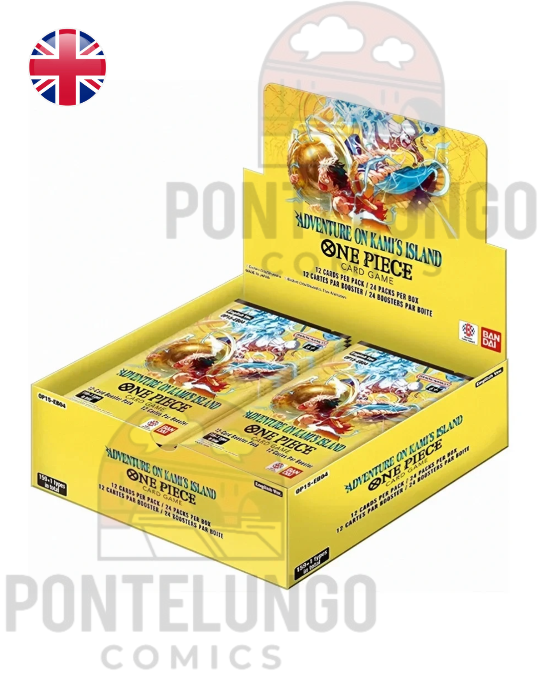 One Piece Card Game: The Adventure of the Island of God Booster Box (OP-15) - ENG