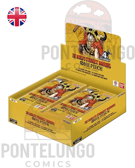 One Piece Card Game: The World's Strongest Warriors Booster Box (OP-17) - ENG