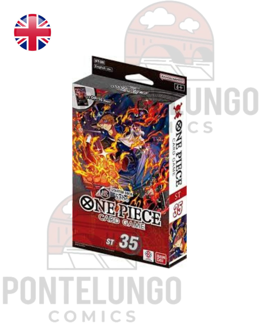 One Piece Card Game: Black Sabo Starter Deck (ST-35) - ENG