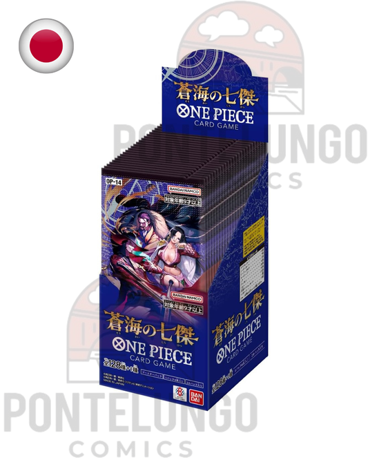 One Piece Card Game: The Azure Sea's Seven Booster Box (OP-14) - JAP