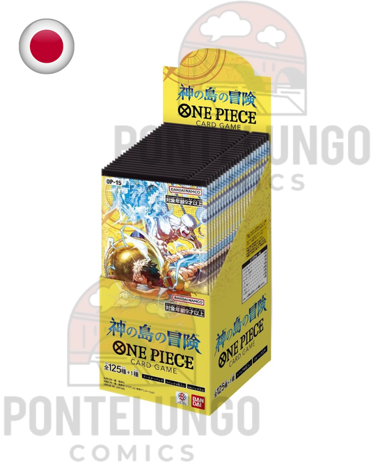 One Piece Card Game: The Adventure of the Island of God Booster Box (OP-15) - JAP