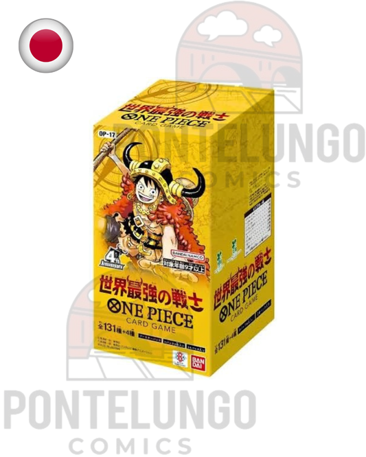 One Piece Card Game: World's Strongest Warriors Booster Box (OP-17) - JAP