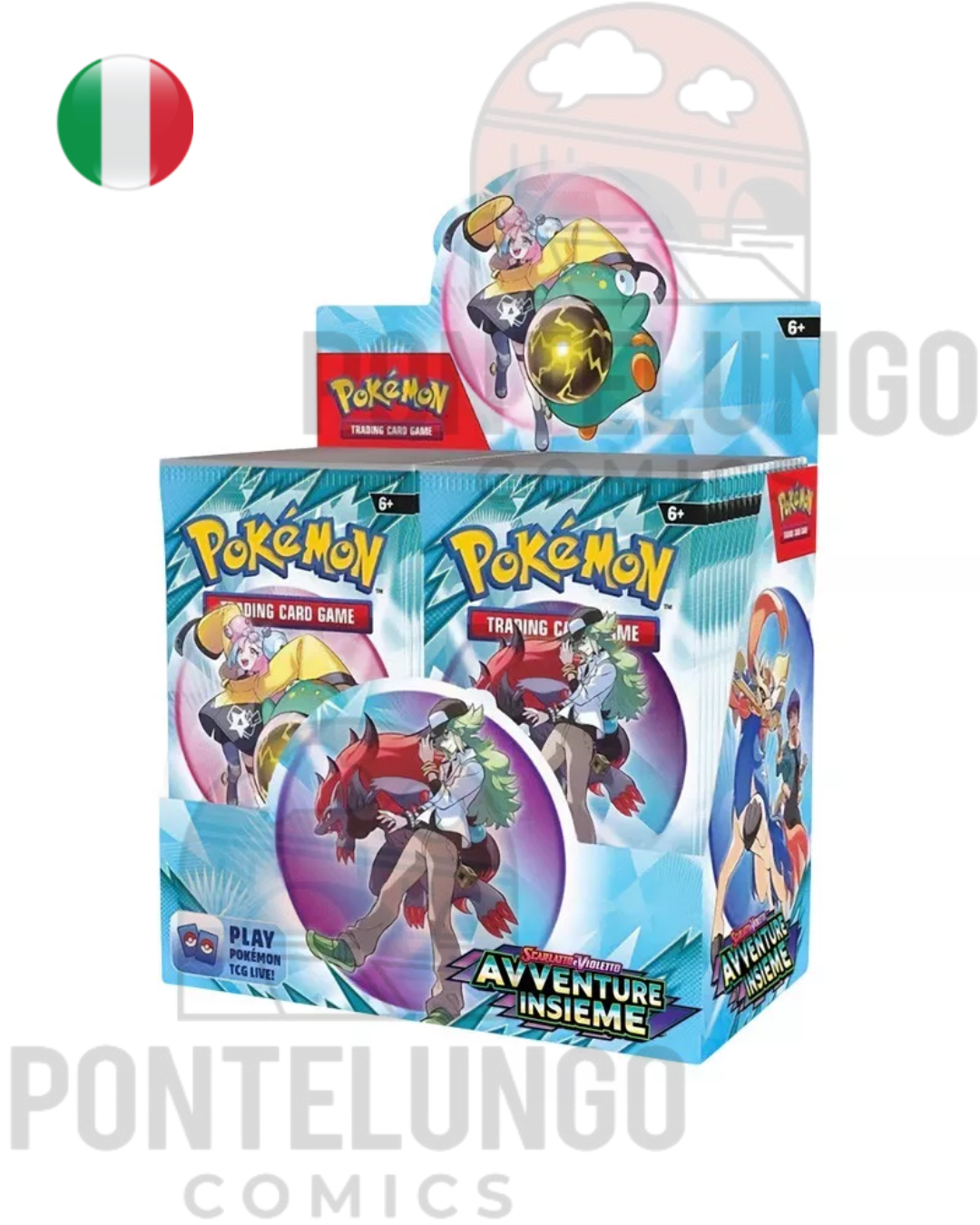 Pokémon TCG: Scarlatto e Violetto - Avventure Insieme Display (36 Buste) - ITA