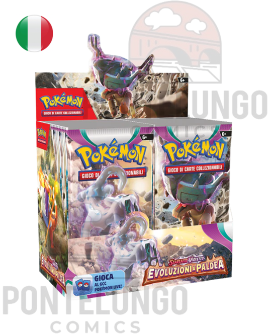 Pokémon TCG: Scarlatto e Violetto - Evoluzioni a Paldea Display (36 Buste) - ITA