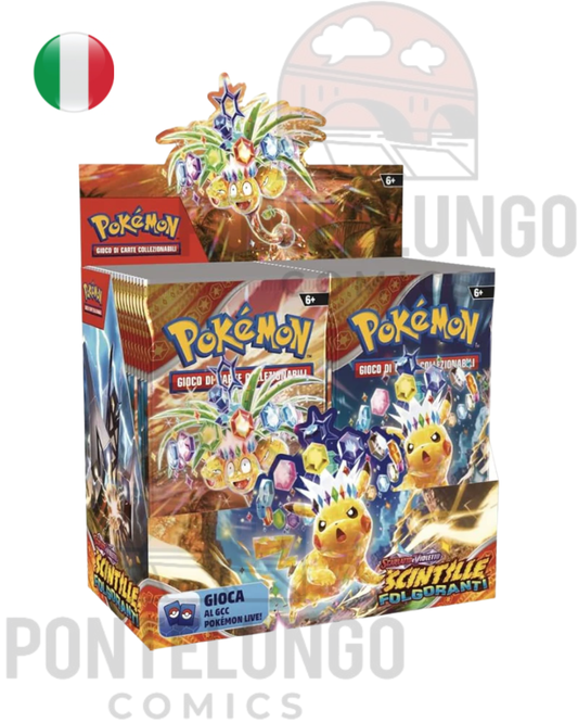 Pokémon TCG: Scarlatto e Violetto - Scintille Folgoranti Display (36 Buste) - ITA