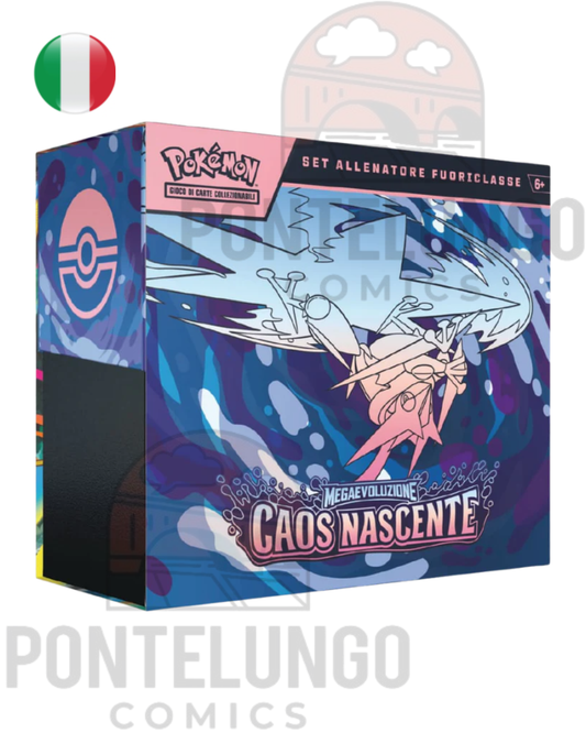 Pokémon TCG: Megaevoluzione - Caos Nascente Set Allenatore Fuoriclasse - ITA
