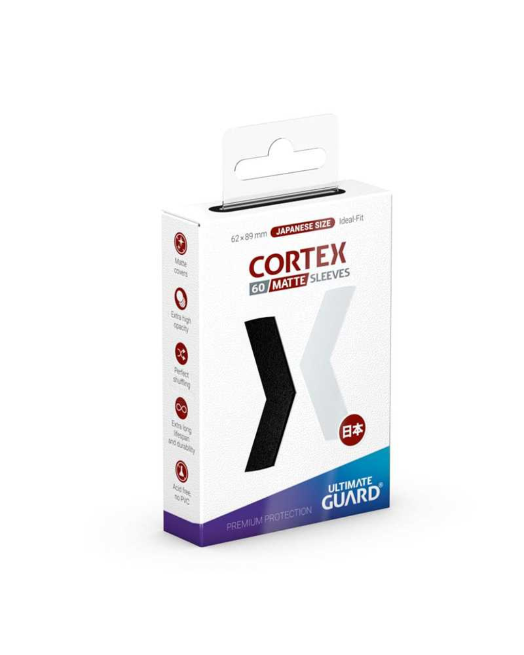 Ultimate Guard Cortex Sleeves Japanese Size - Matte (60 Sleeves)