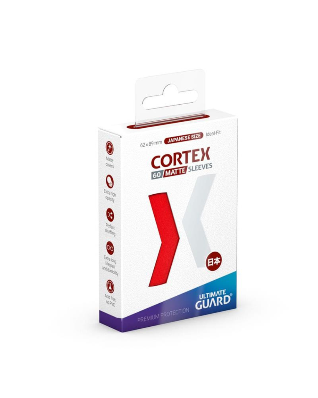 Ultimate Guard Cortex Sleeves Japanese Size - Matte (60 Sleeves)