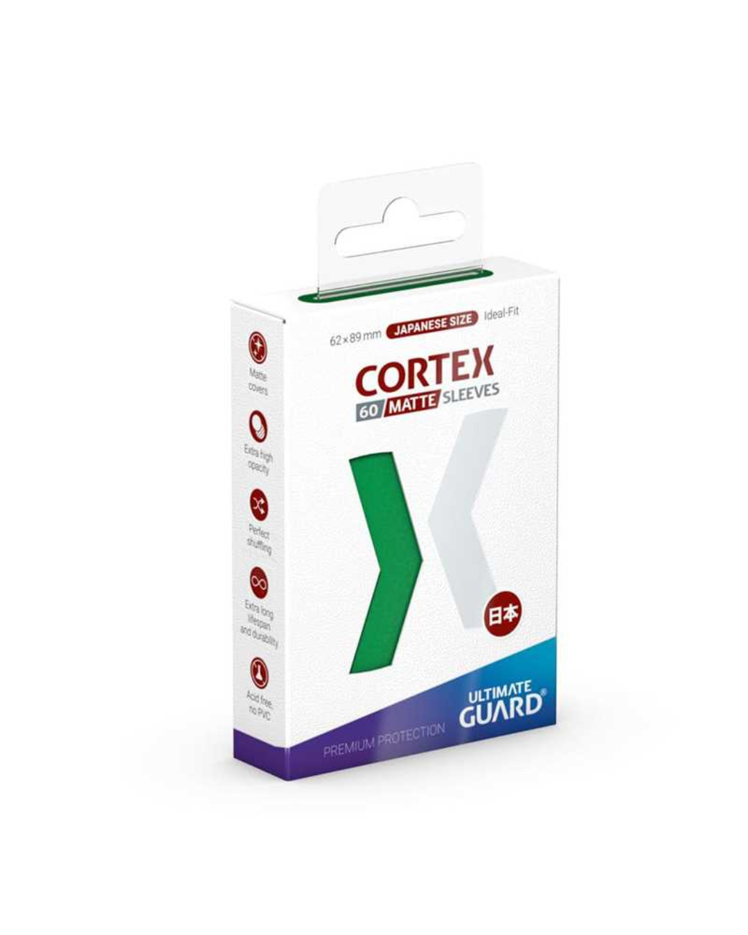 Ultimate Guard Cortex Sleeves Japanese Size - Matte (60 Sleeves)