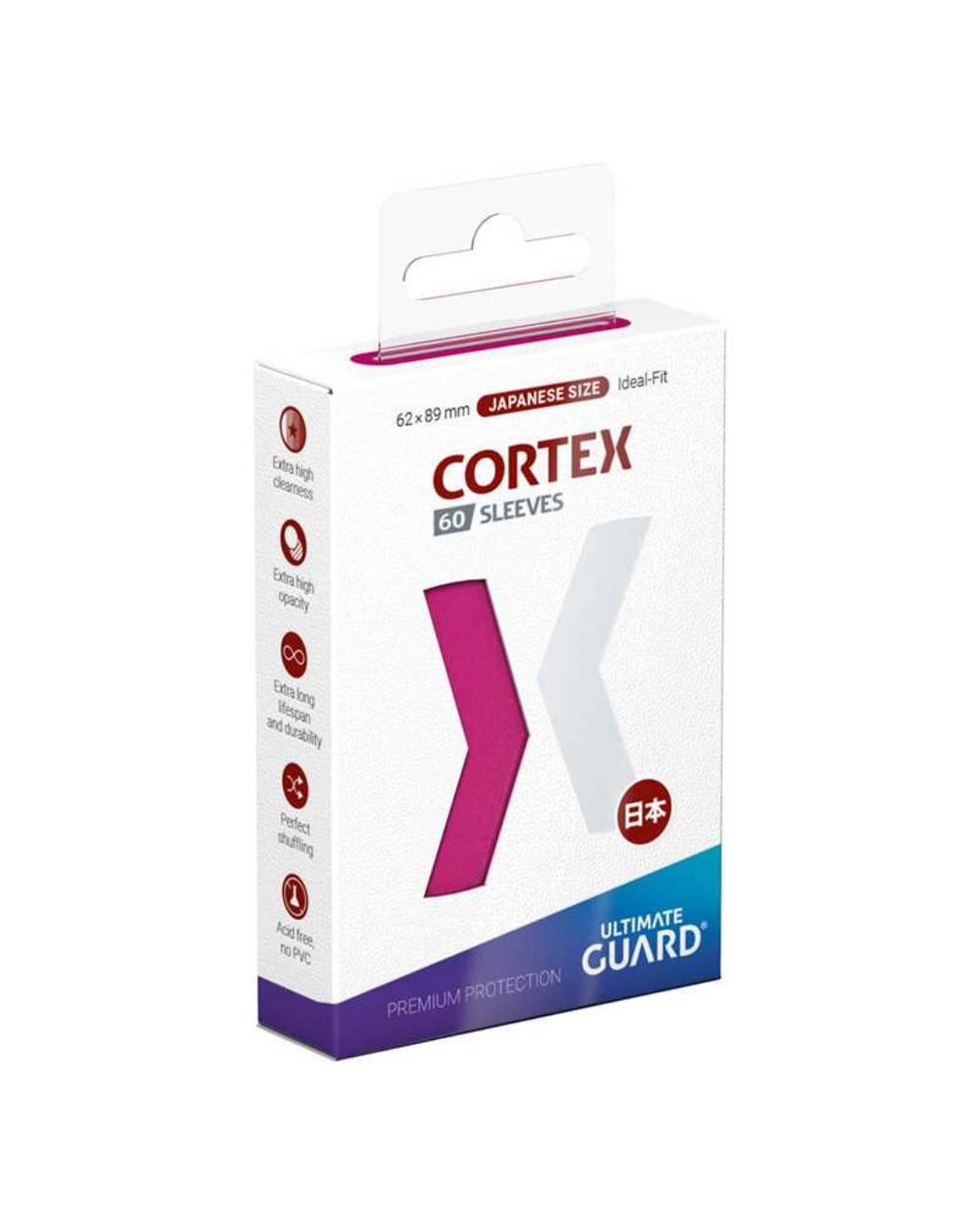 Ultimate Guard Cortex Sleeves Japanese Size (60 Sleeves)