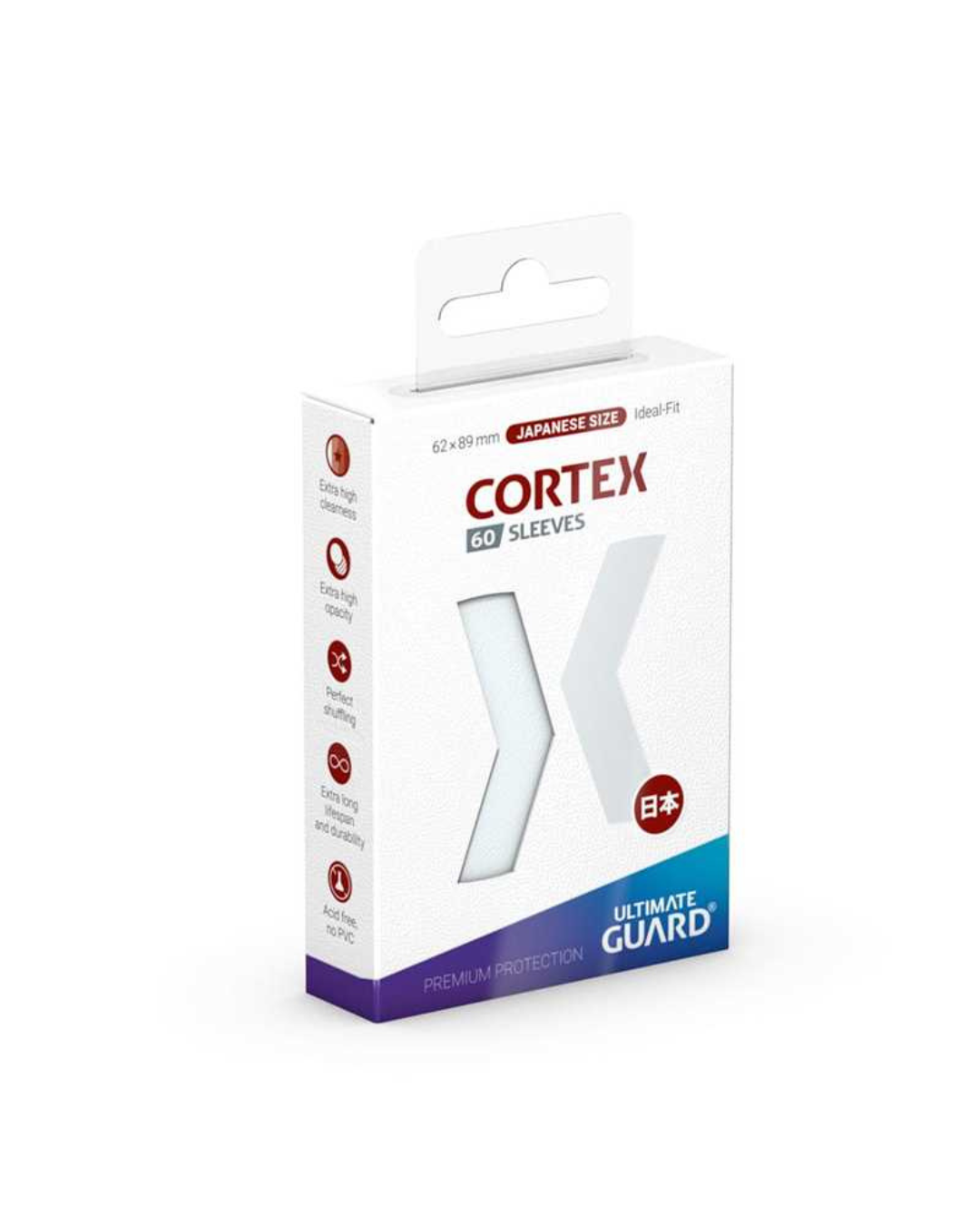 Ultimate Guard Cortex Sleeves Japanese Size (60 Sleeves)