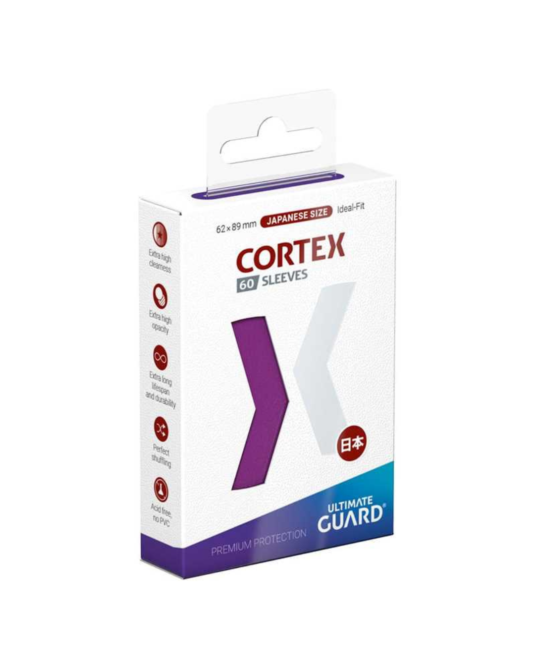 Ultimate Guard Cortex Sleeves Japanese Size (60 Sleeves)