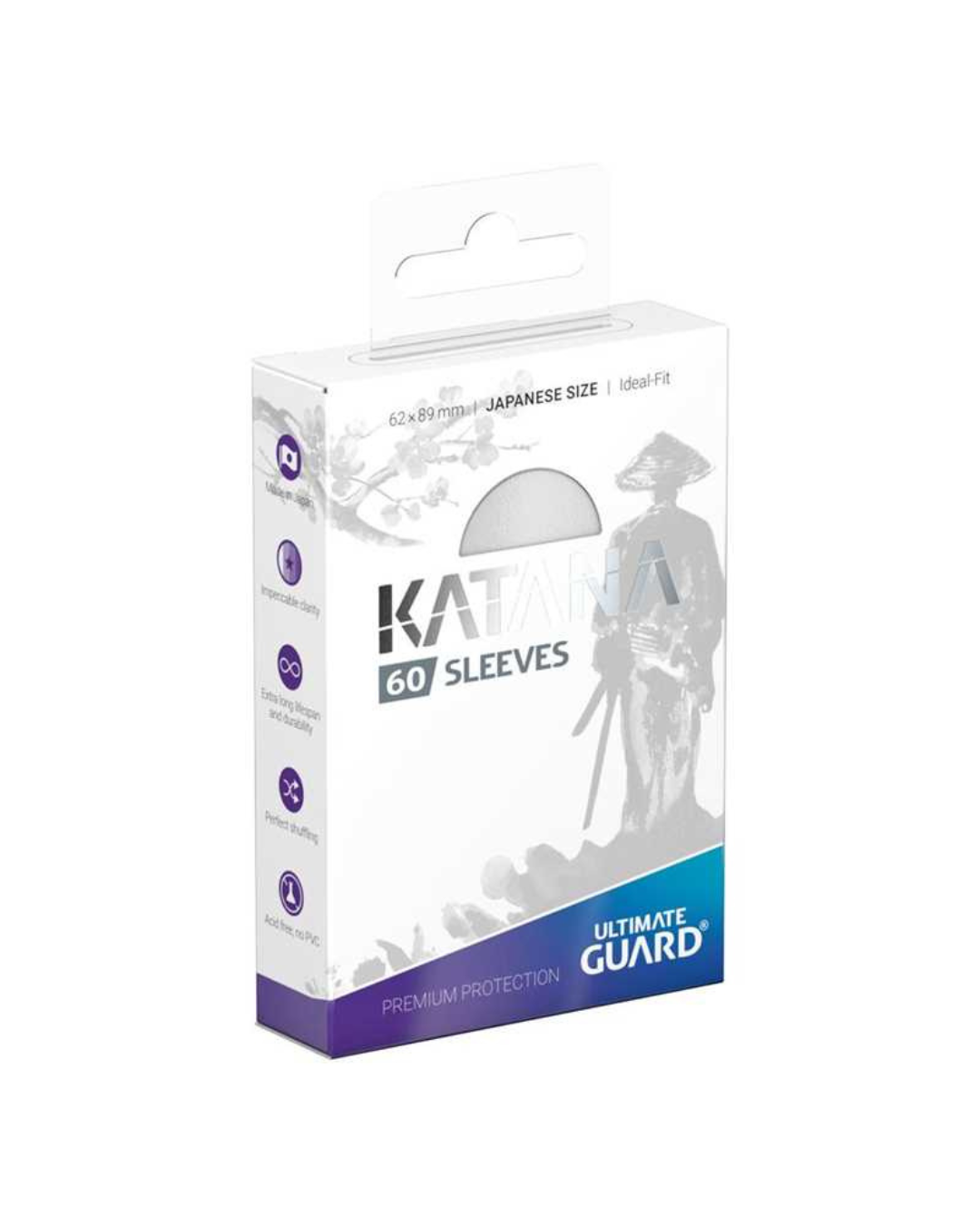 Ultimate Guard Katana Japanese Size Sleeves (60 Sleeves)