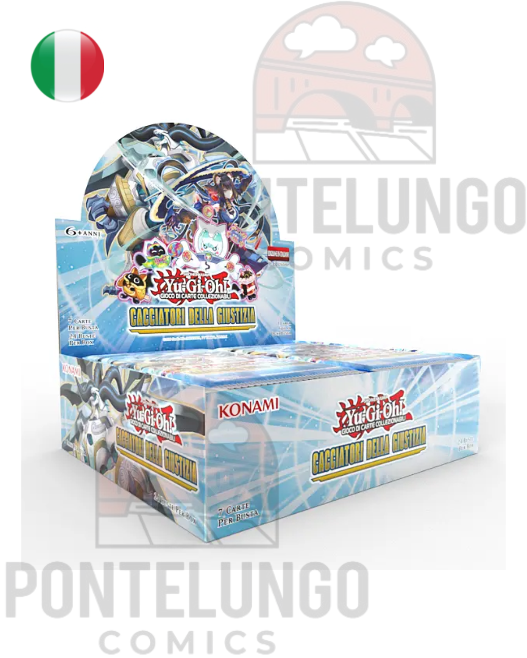 Yu-Gi-Oh! TCG: Cacciatori della Giustizia Display 24 Buste (1ª Edizione) - ITA